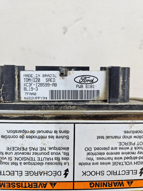 1999-2003 Ford F250 F350 F450 F550 7.3L IDM 120 / XC3F-12B599-AB