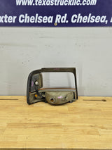1992-1997 Ford F150 F250 F350 F450 F550 LH Drivers Side Headlight Bezel Corner Marker / Turn signal