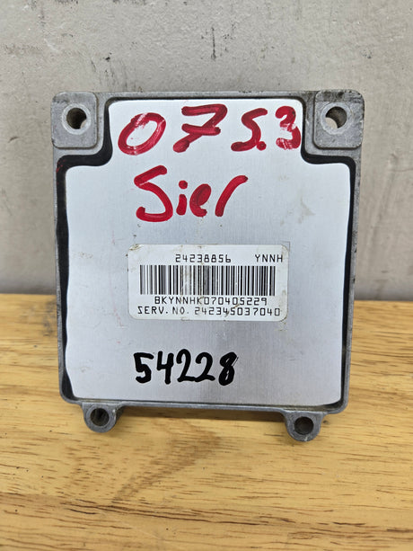 2007-2013 Chevrolet Silverado 1500 5.3L TCM YNNH / 24238856