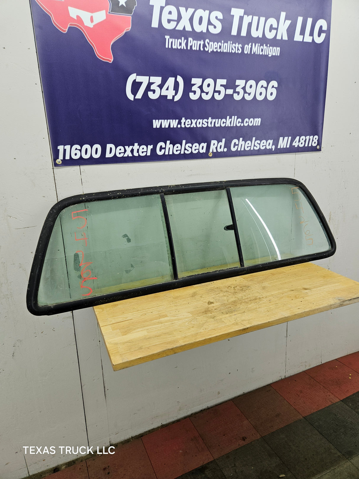 1999-2007 Ford Super Duty Sliding Rear Window F250 F350 F450 F550