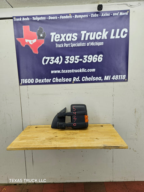 2008-2016 Ford Super Duty F250 F350 F450 F550 LH Driver Side Power Heated Manual Towing Mirror OEM