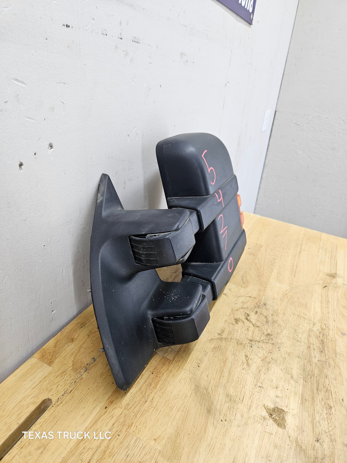 2008-2016 Ford Super Duty F250 F350 F450 F550 LH Driver Side Power Heated Manual Towing Mirror OEM