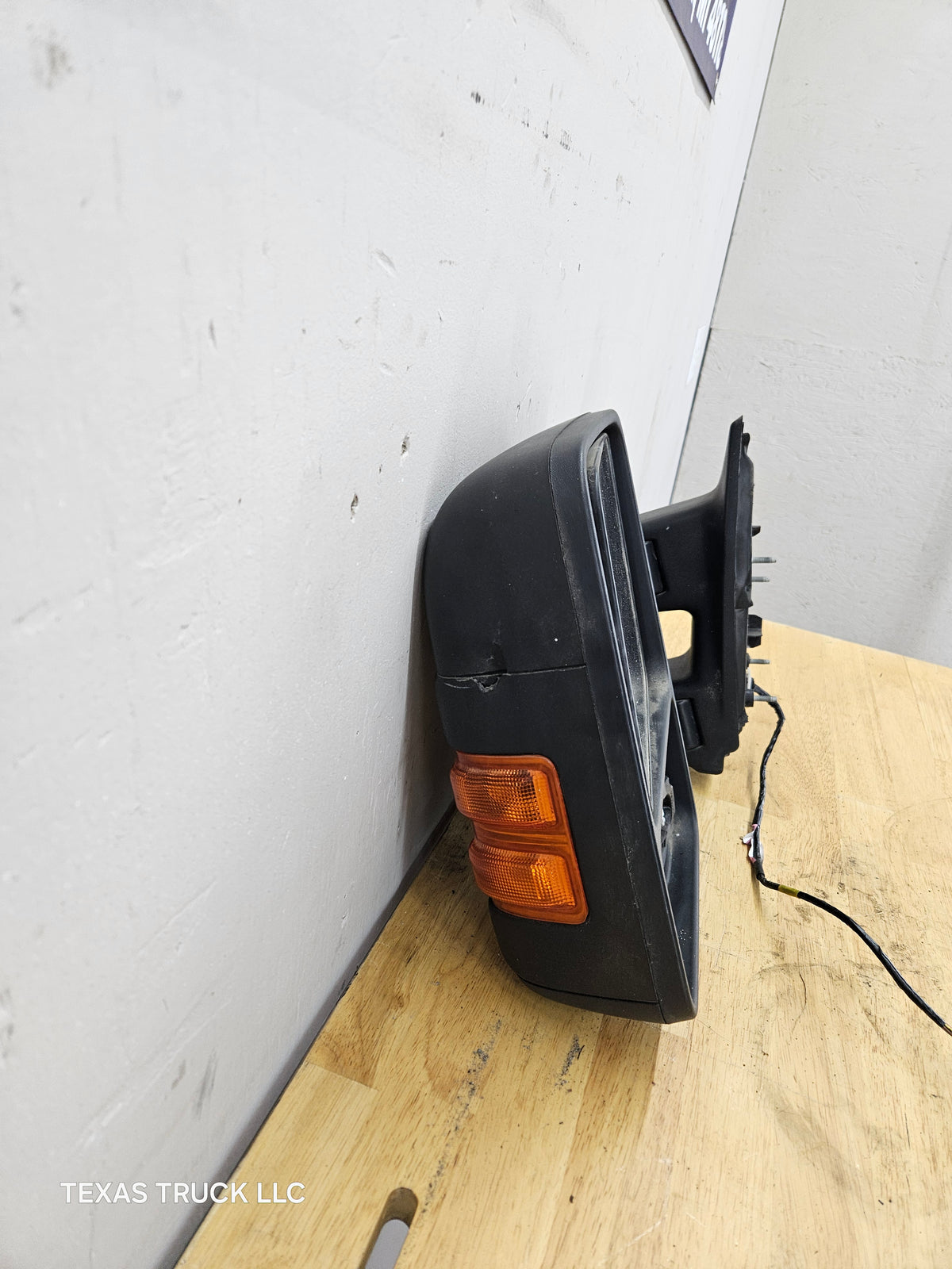 2008-2016 Ford Super Duty F250 F350 F450 F550 LH Driver Side Power Heated Manual Towing Mirror OEM