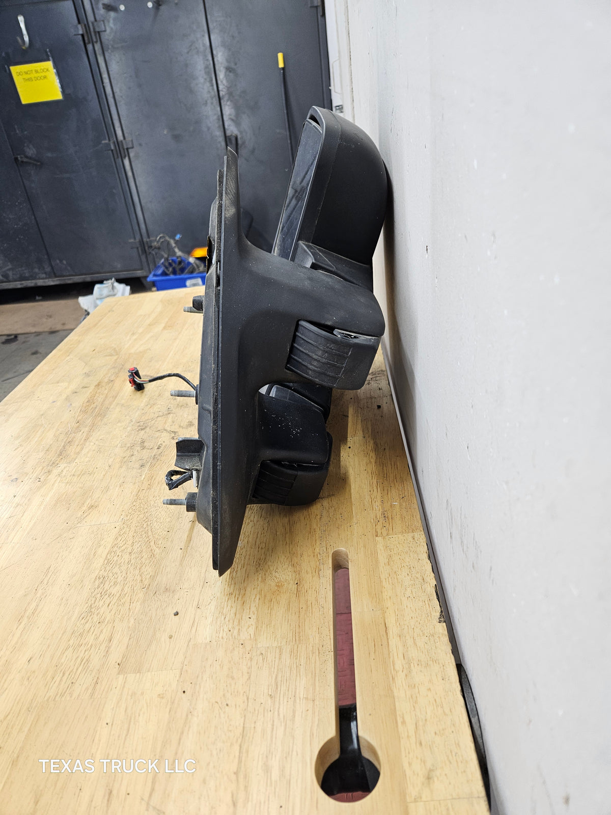 2008-2016 Ford Super Duty F250 F350 F450 F550 LH Driver Side Power Heated Manual Towing Mirror OEM