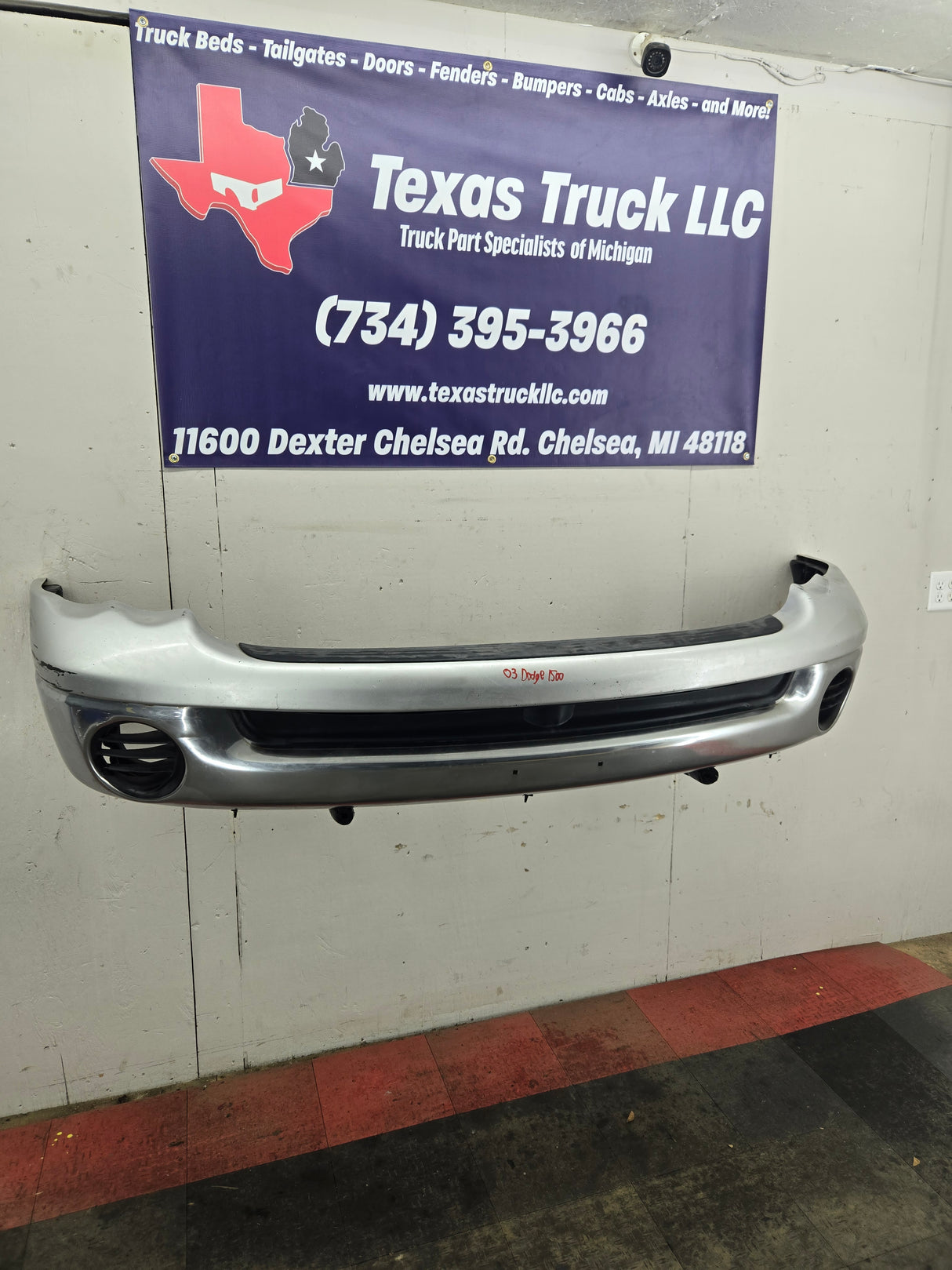 2003-2005 Dodge Ram 1500 2500 3500 3rd Gen Front Bumper