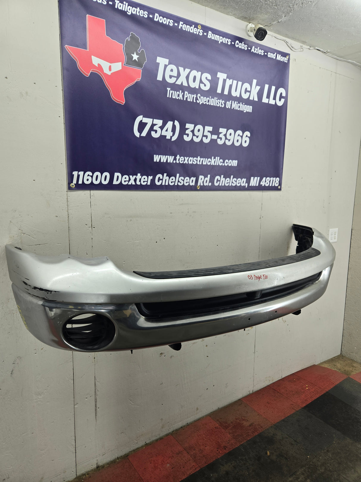 2003-2005 Dodge Ram 1500 2500 3500 3rd Gen Front Bumper