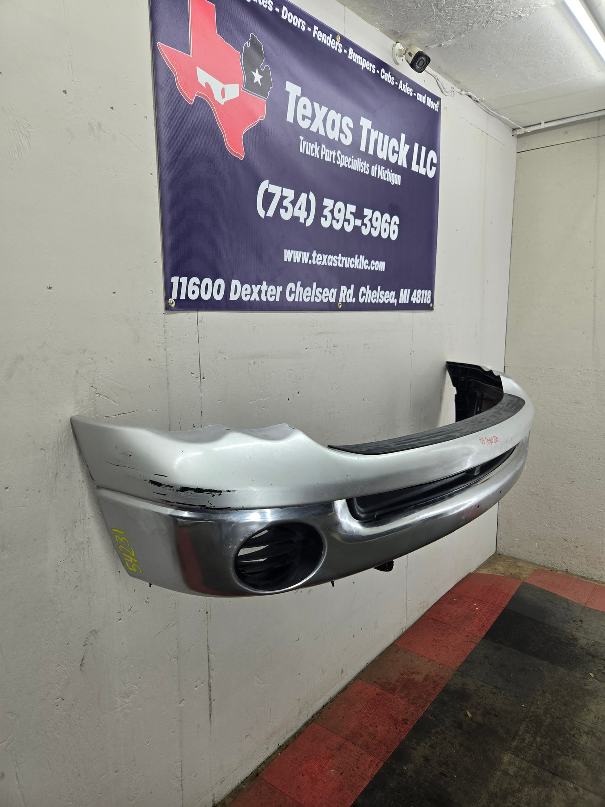 2003-2005 Dodge Ram 1500 2500 3500 3rd Gen Front Bumper