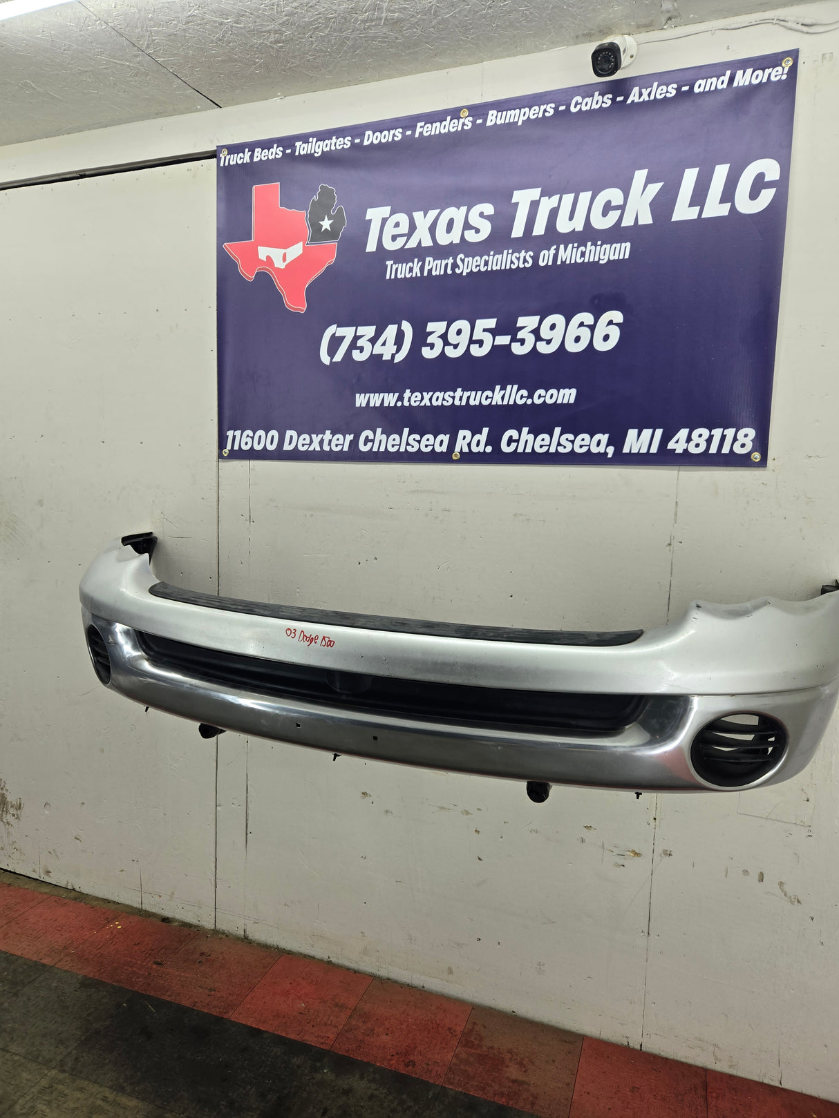 2003-2005 Dodge Ram 1500 2500 3500 3rd Gen Front Bumper