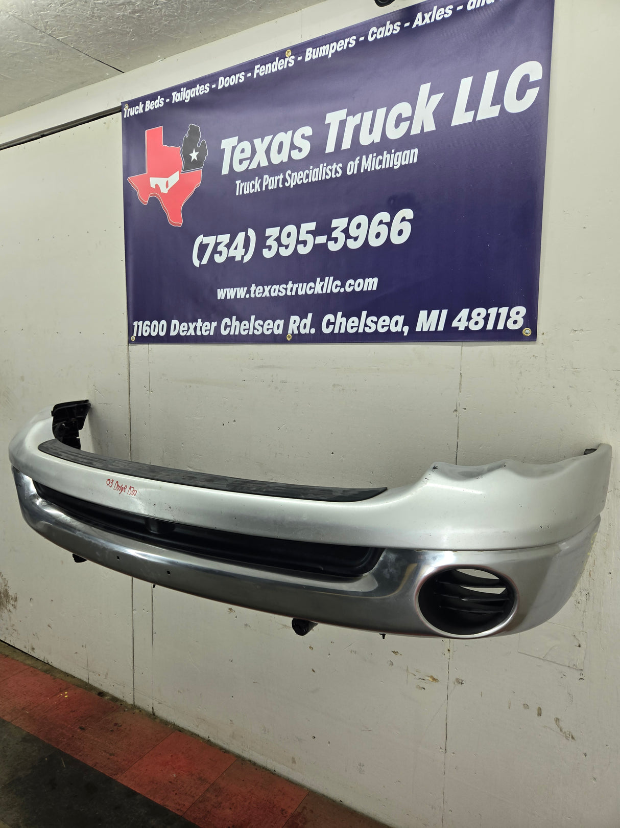 2003-2005 Dodge Ram 1500 2500 3500 3rd Gen Front Bumper