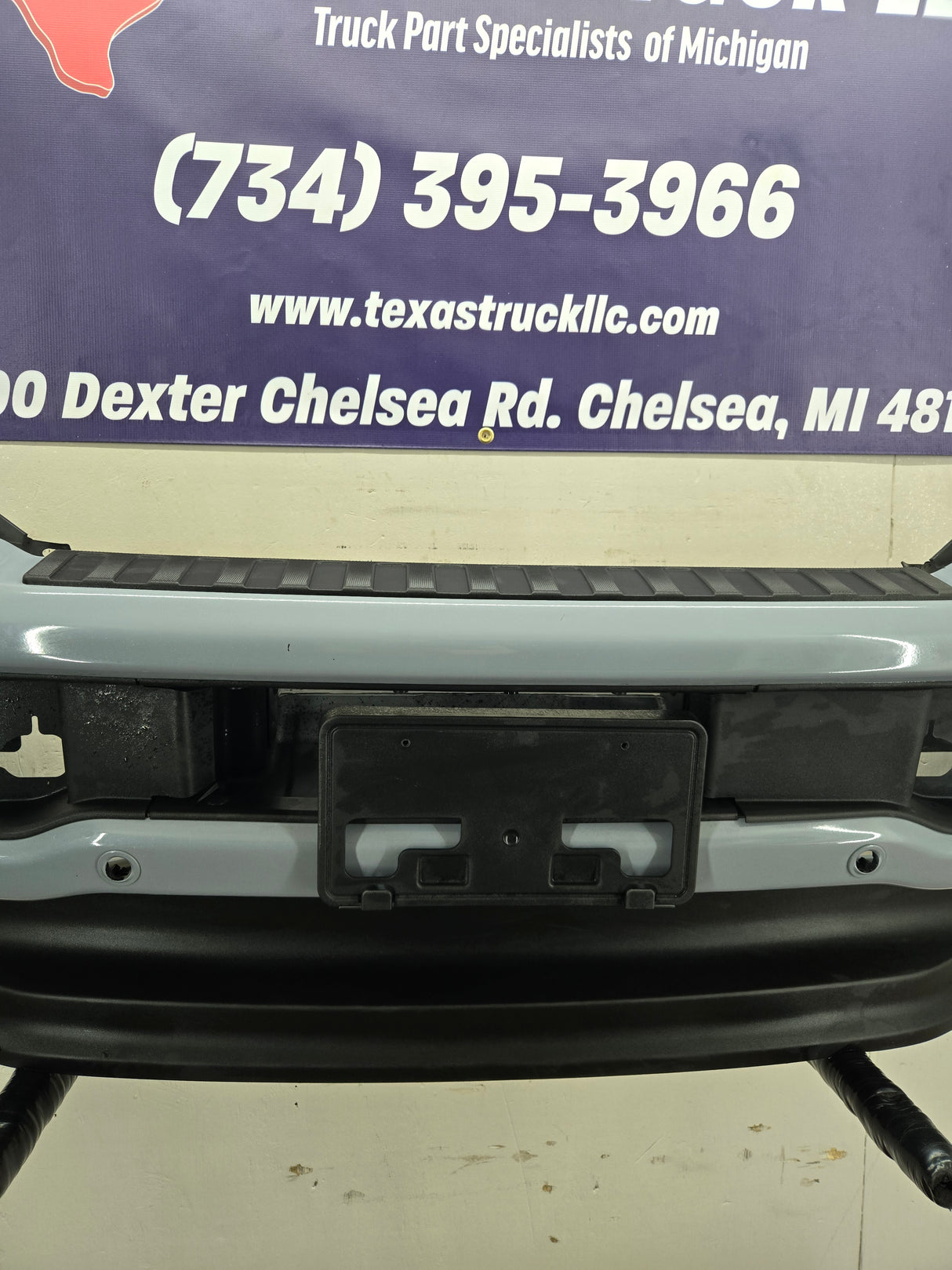 2023-2025 Ford Super Duty F250 F350 Front Bumper with front sensor holes/adaptive cruise