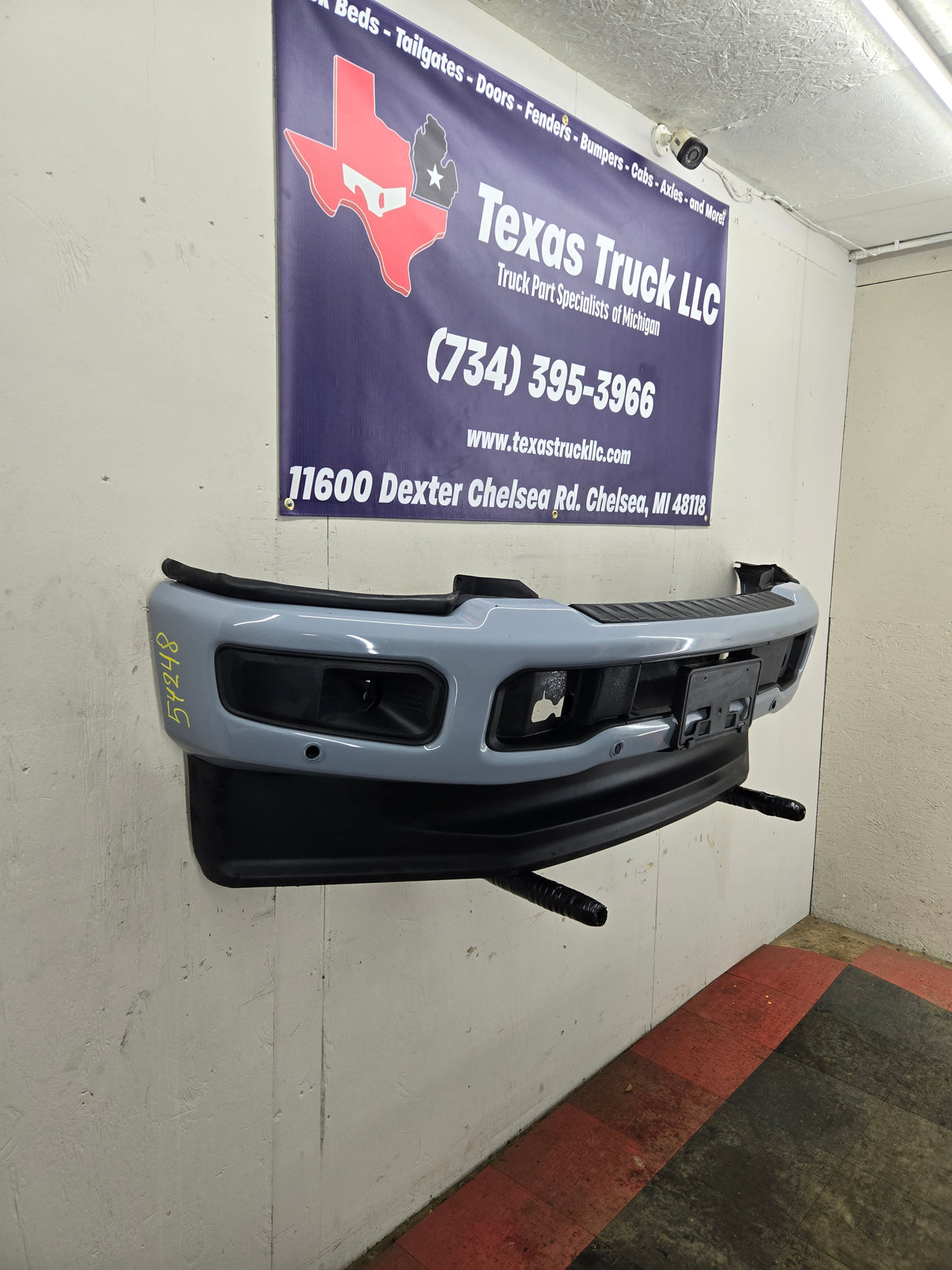 2023-2025 Ford Super Duty F250 F350 Front Bumper with front sensor holes/adaptive cruise