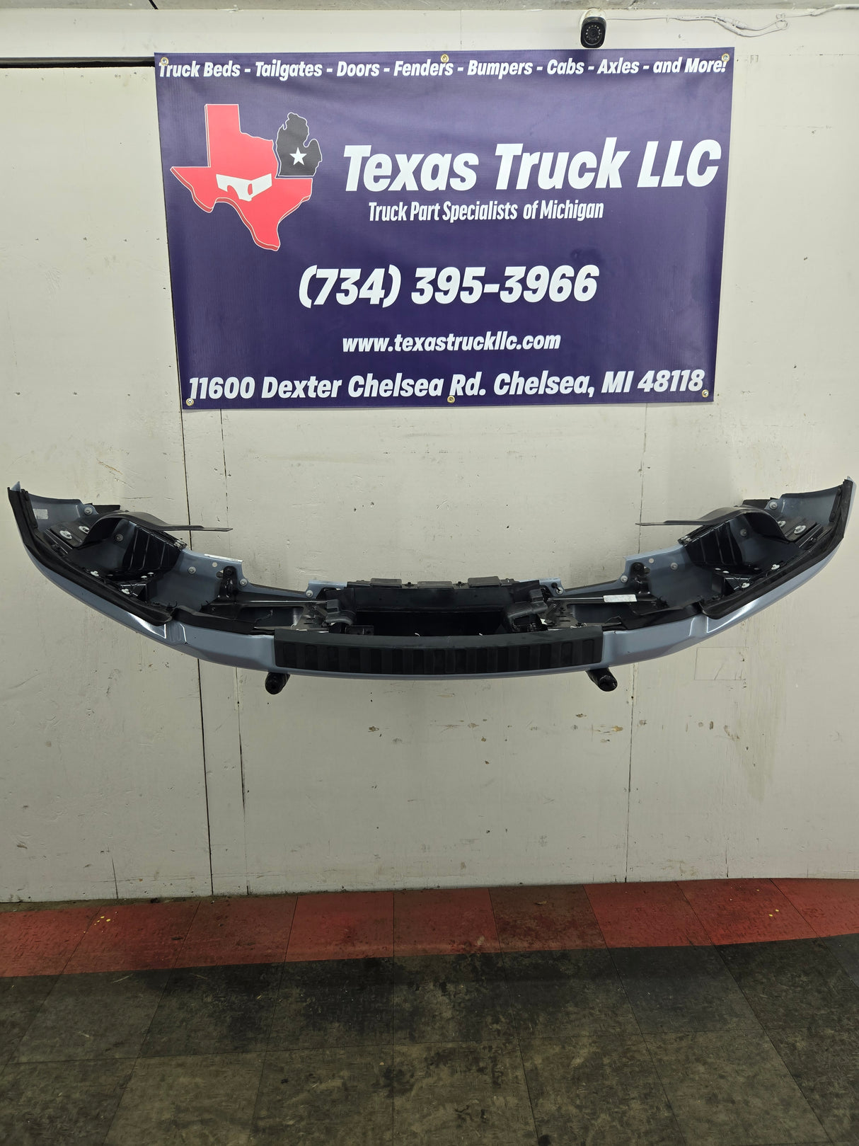 2023-2025 Ford Super Duty F250 F350 Front Bumper with front sensor holes/adaptive cruise