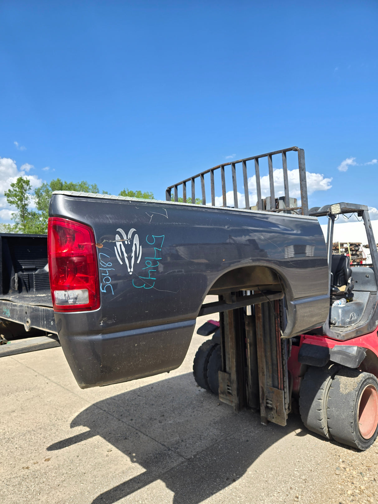 2003-2008 Dodge Ram 1500 2500 3500 3rd Gen 6' 4" Short Truck Bed