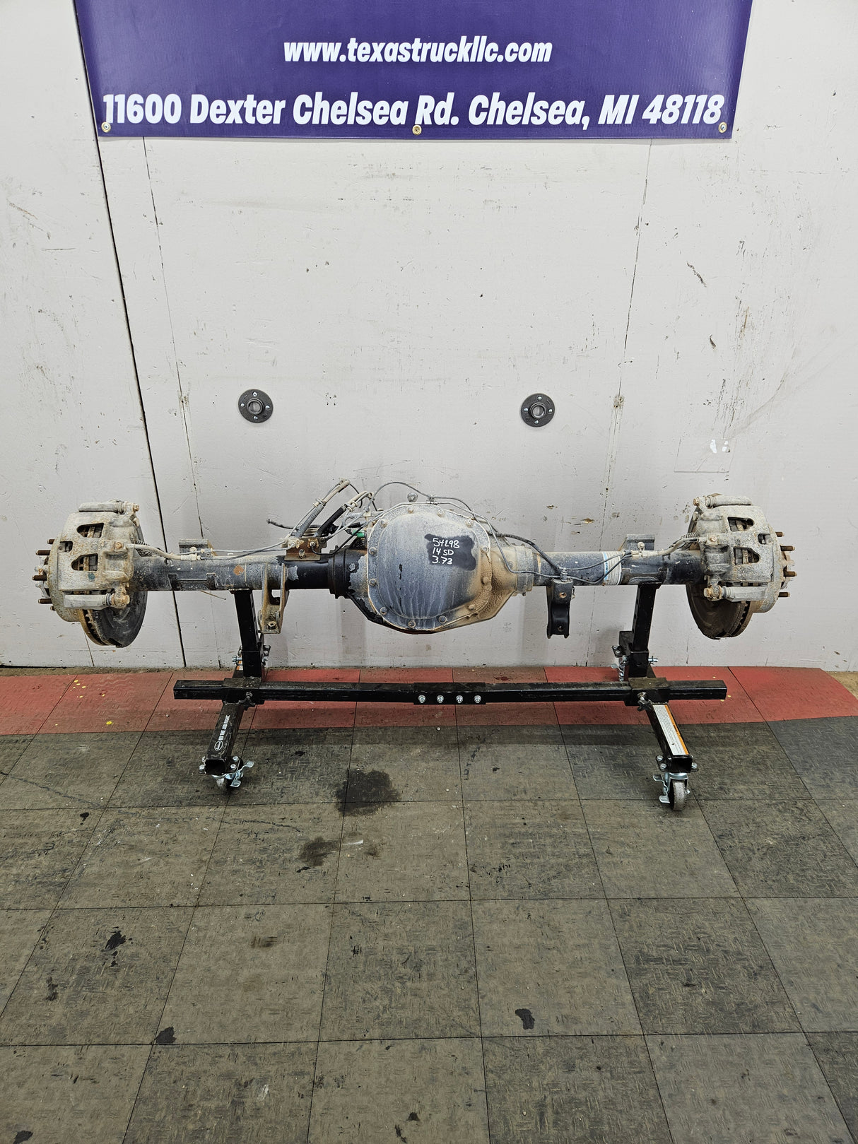 2013-2016 Ford Super Duty F250 F350 Rear Axle 3.73 Gear Ratio Electronic Locker
