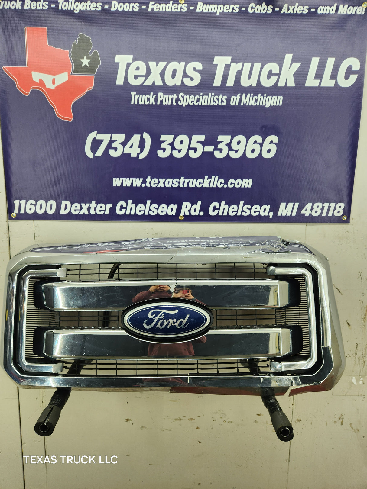 2011-2016 Ford Super Duty Chrome Grill F250 F350 F450 F550