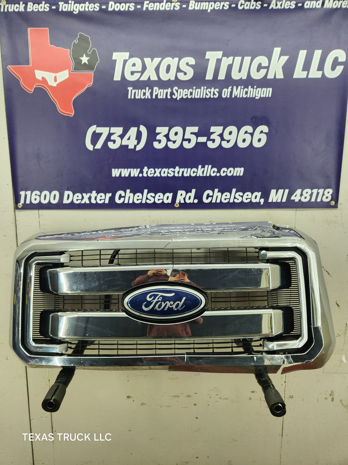 2011-2016 Ford Super Duty Chrome Grill F250 F350 F450 F550