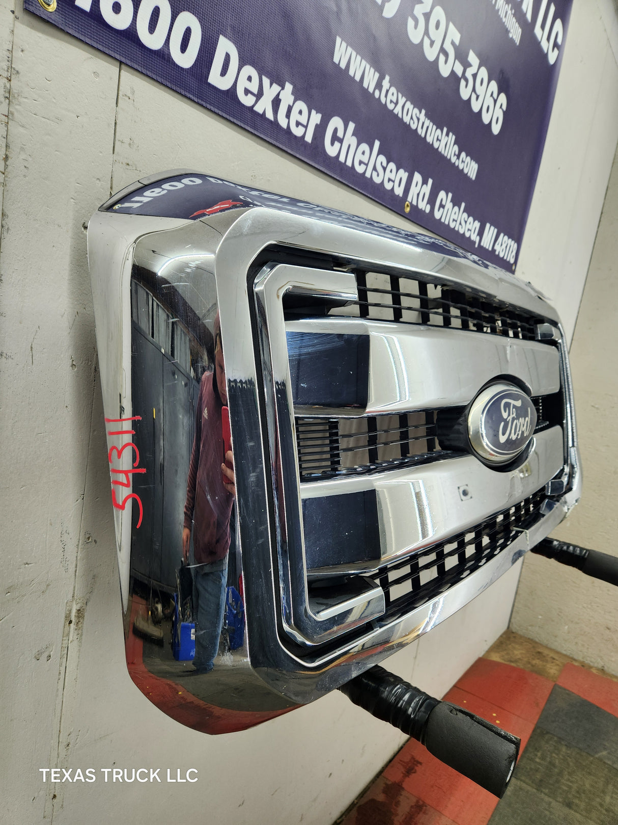 2011-2016 Ford Super Duty Chrome Grill F250 F350 F450 F550