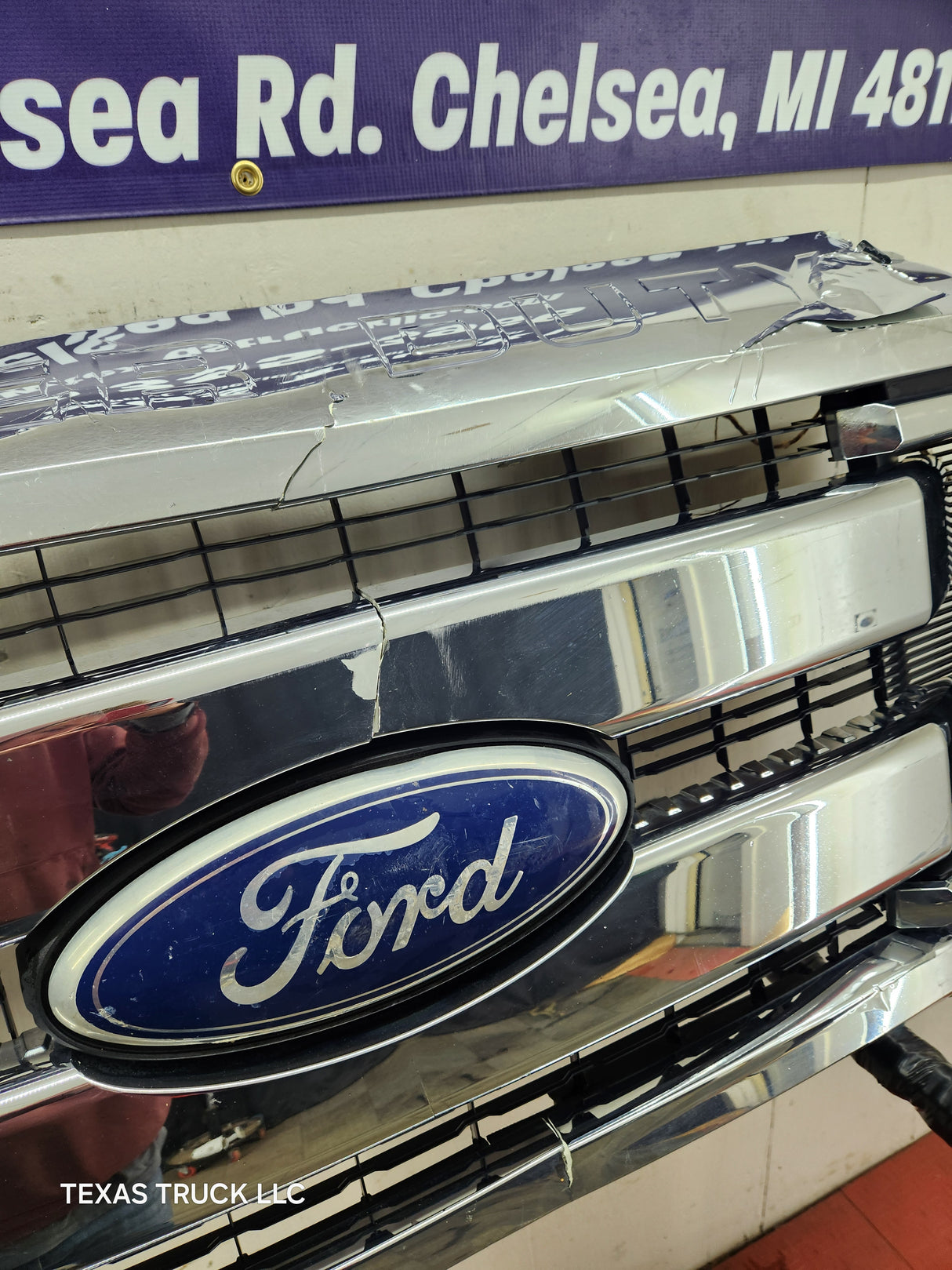 2011-2016 Ford Super Duty Chrome Grill F250 F350 F450 F550