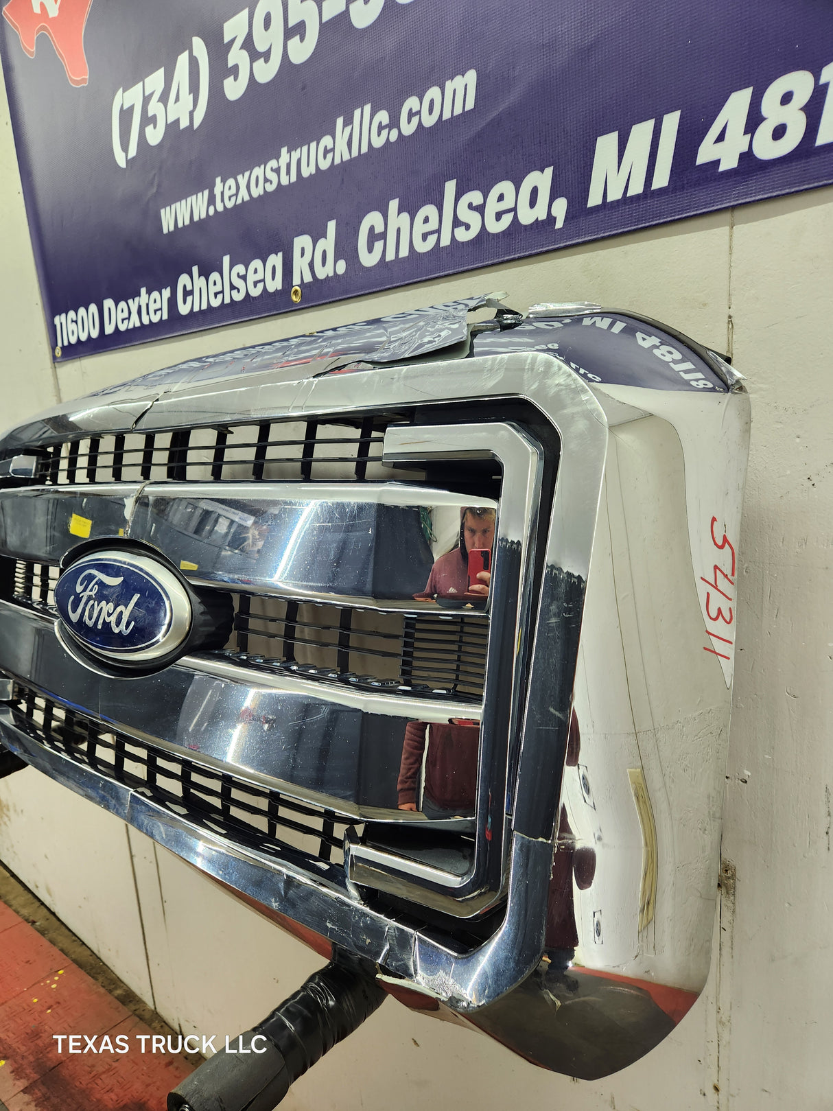 2011-2016 Ford Super Duty Chrome Grill F250 F350 F450 F550