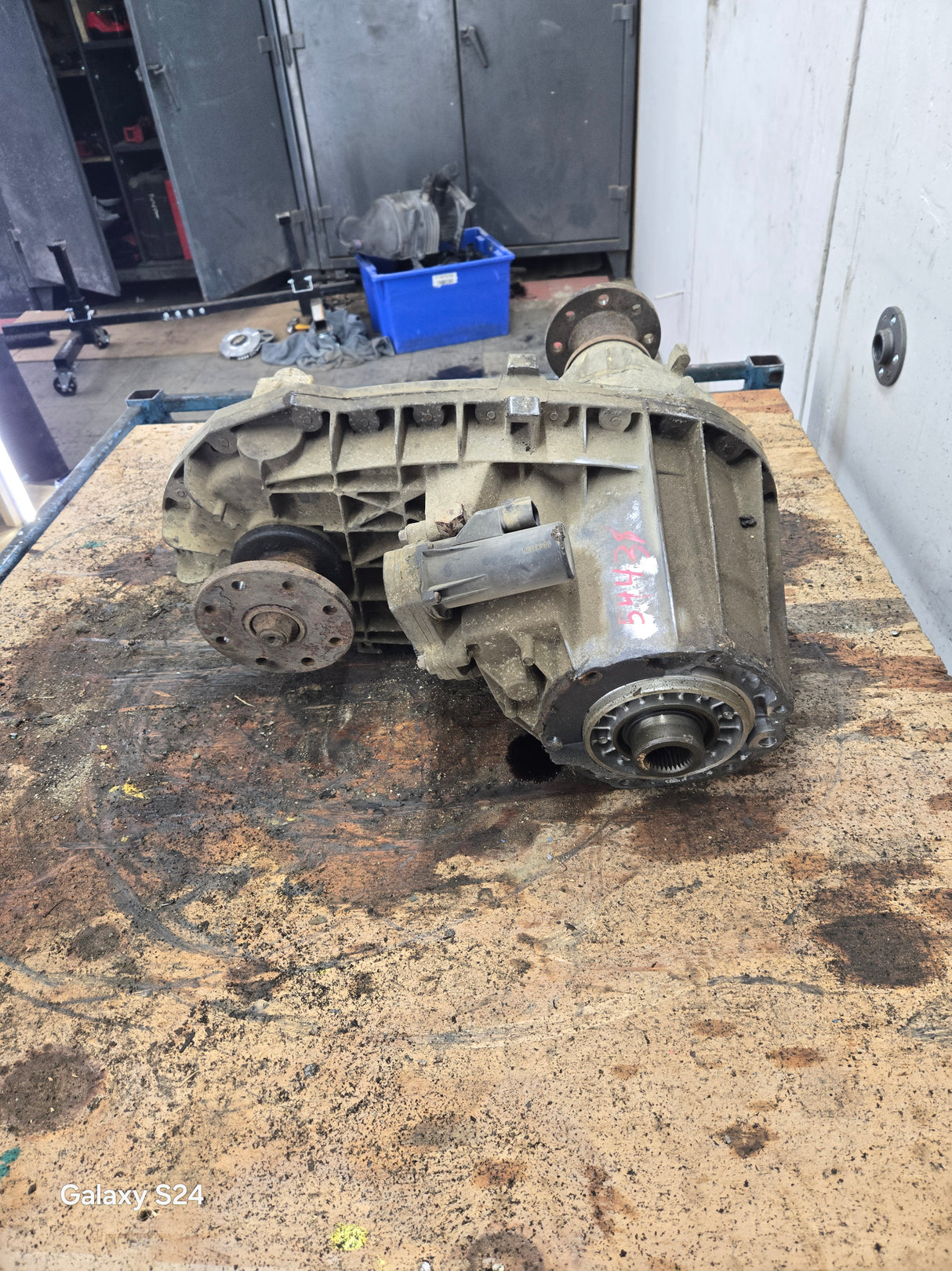 1999-2003 7.3L Power Stroke 273-F Transfer Case Electric Shift Transfer Case P1C34-7A195-LA Ford Pickup F250 F350 F450 F550 Super Duty 251k Miles