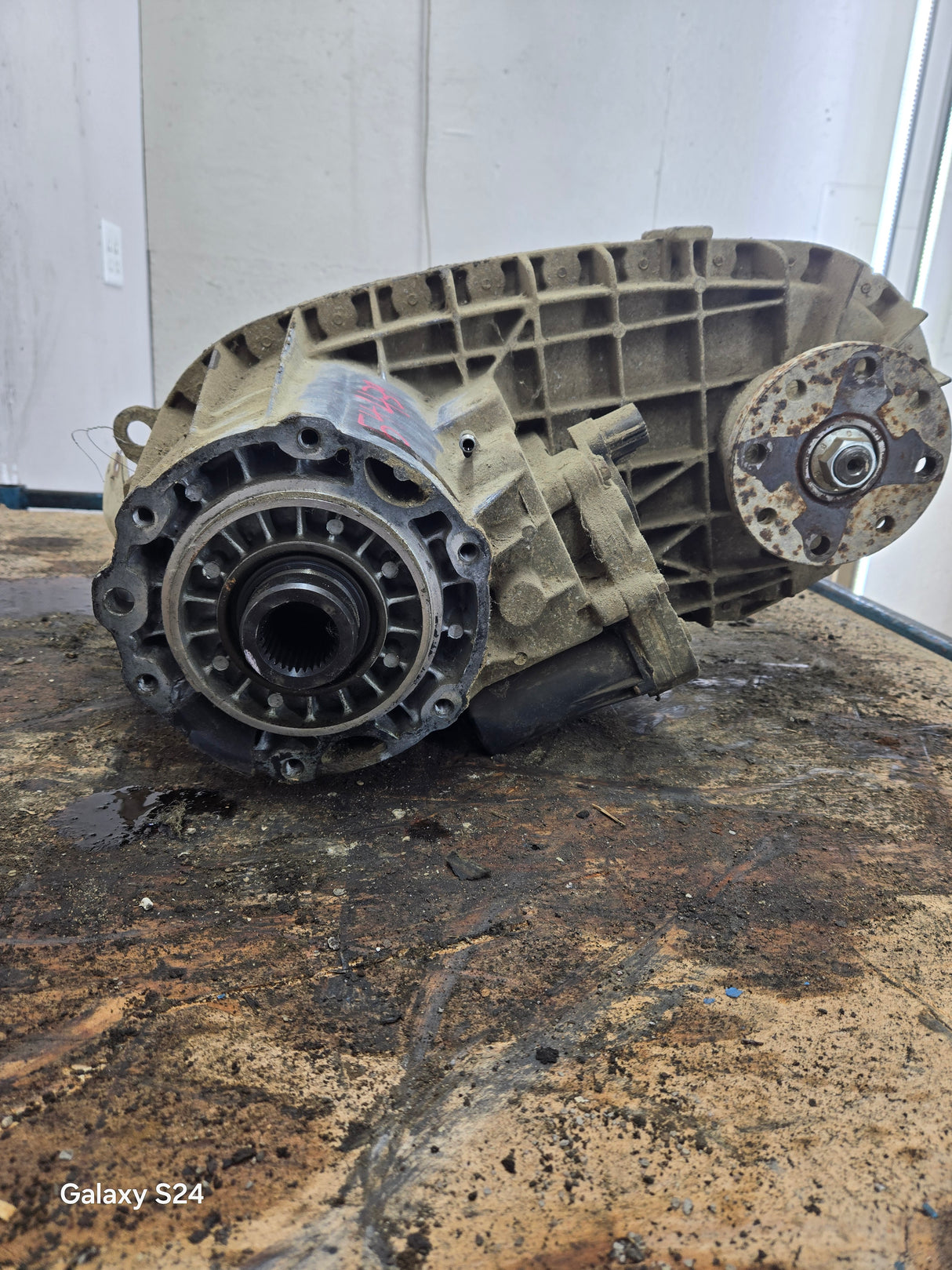 1999-2003 7.3L Power Stroke 273-F Transfer Case Electric Shift Transfer Case F81A7A195JD, Ford Pickup F250 F350 F450 F550 Super Duty 145K MILES