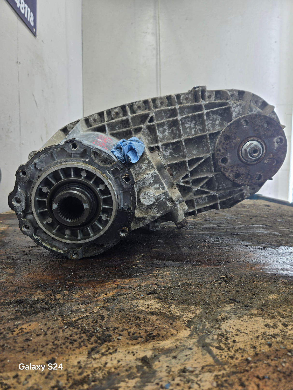 1999-2003 Ford  5.4L V10 6.8L Triton 7.3L Power Stroke 273-F Transfer Case Electric Shift Transfer Case 1C347A195JA, F250 F350 F450 F550 Super Duty 199K MILES