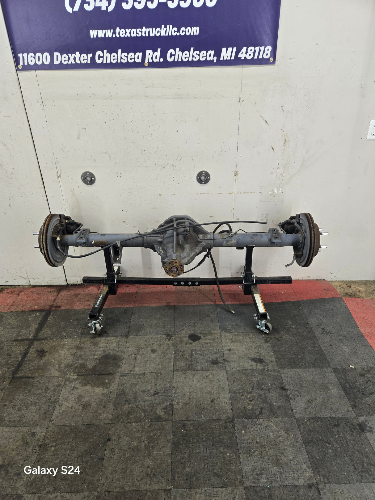 2002-2005 Dodge Ram 1500 Rear Axle 3.55 Gear Ratio 3rd Gen