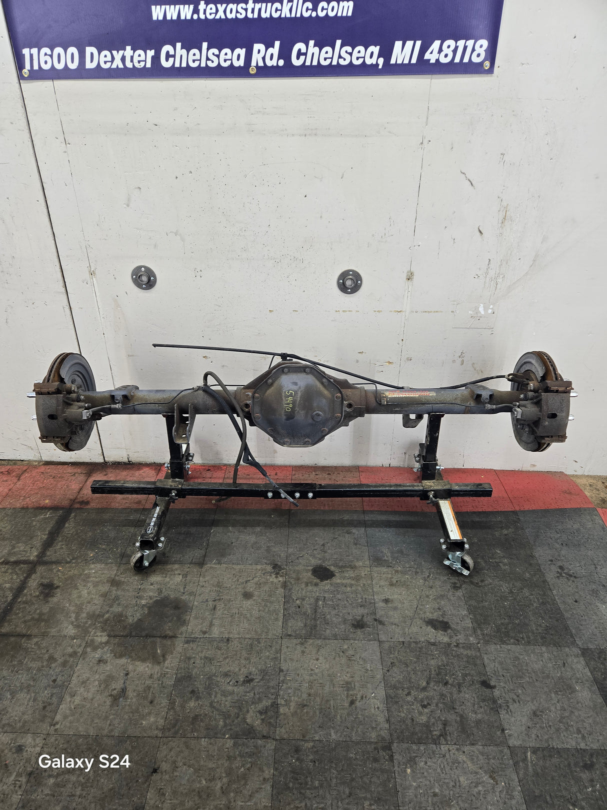2002-2005 Dodge Ram 1500 Rear Axle 3.55 Gear Ratio 3rd Gen