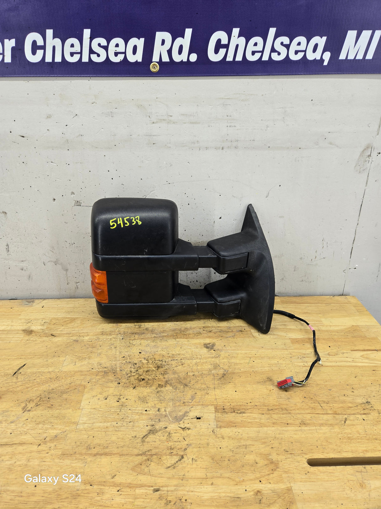 2008-2016 Ford Super Duty F250 F350 F450 F550 RH Passenger Side Power Heated Towing Mirror OEM