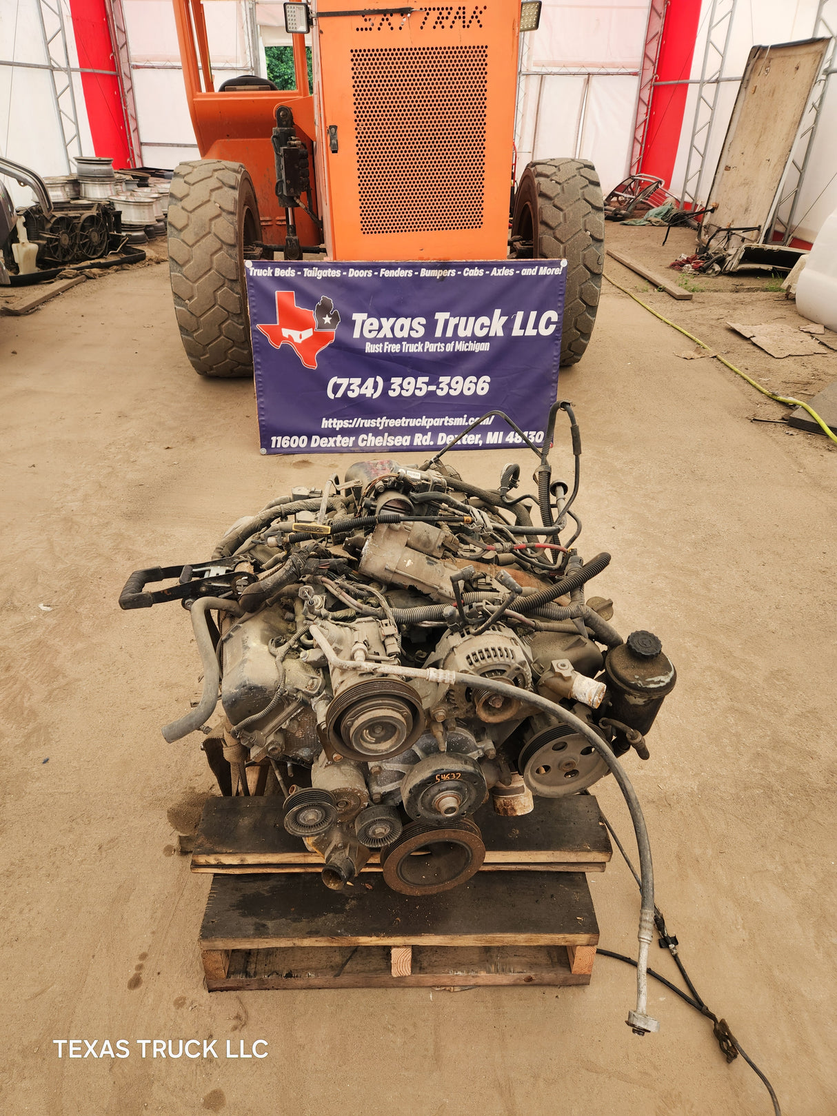 Dodge Ram 4.7L Engine CORE 168k miles