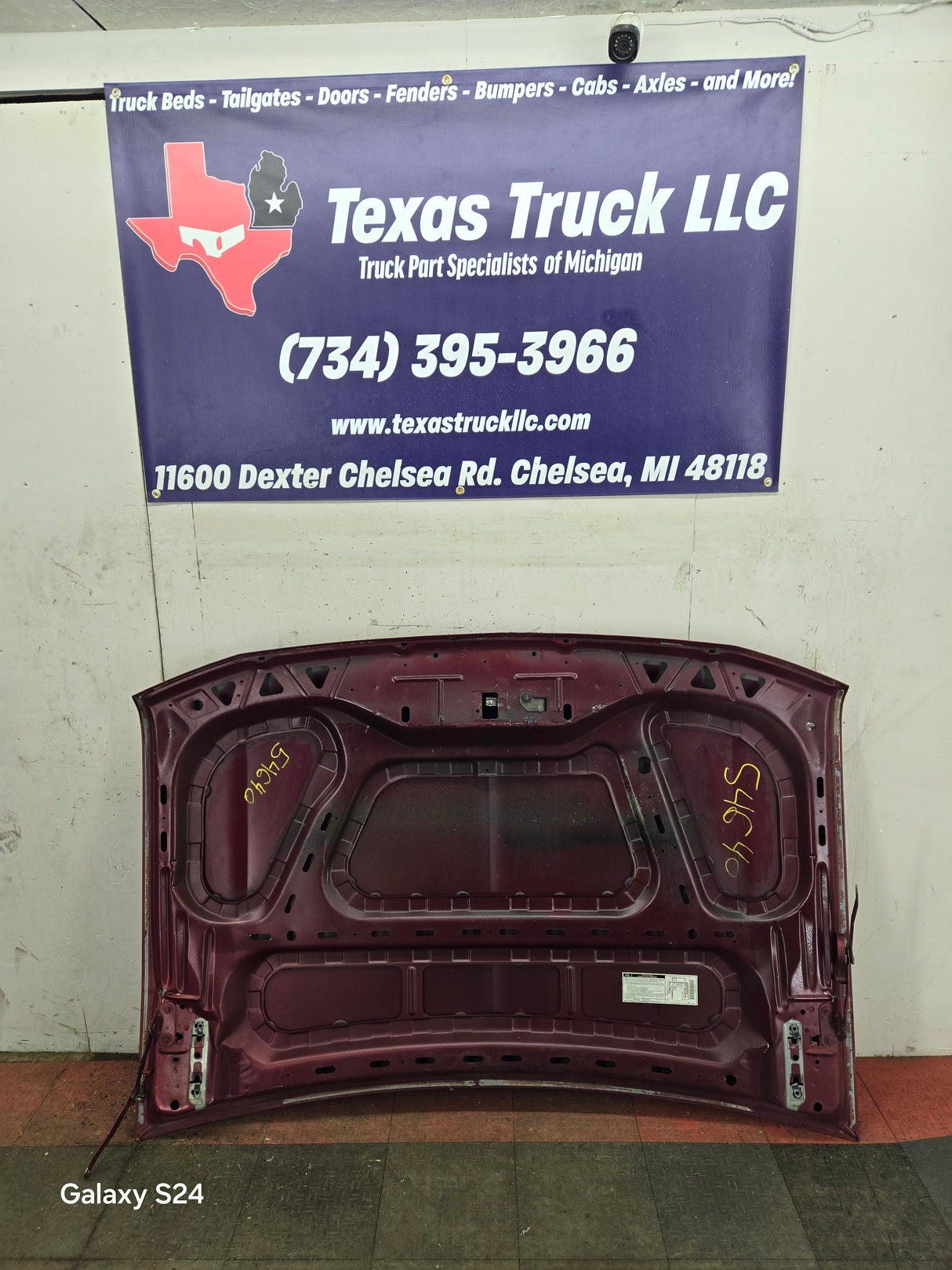 1992-1997 OBS Ford F Series F250 F350 F450 F550 Hood