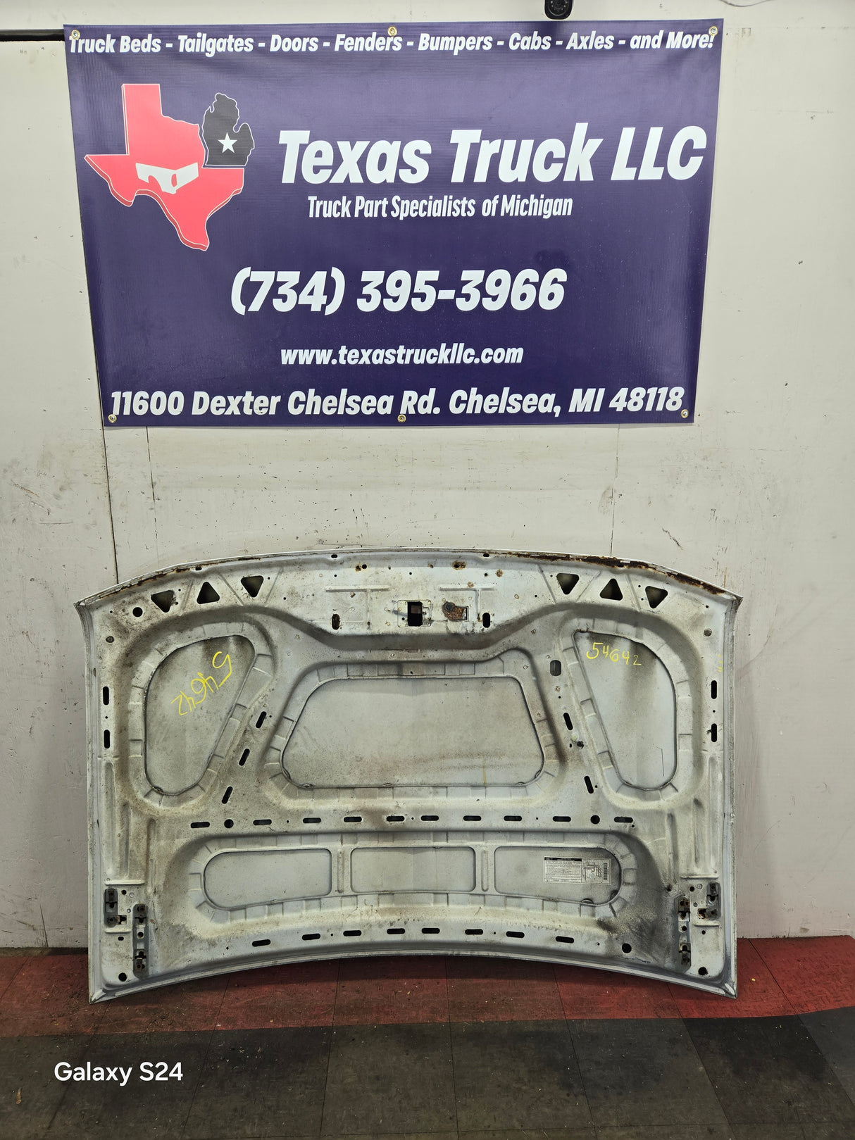 1992-1997 OBS Ford F Series F250 F350 F450 F550 Hood