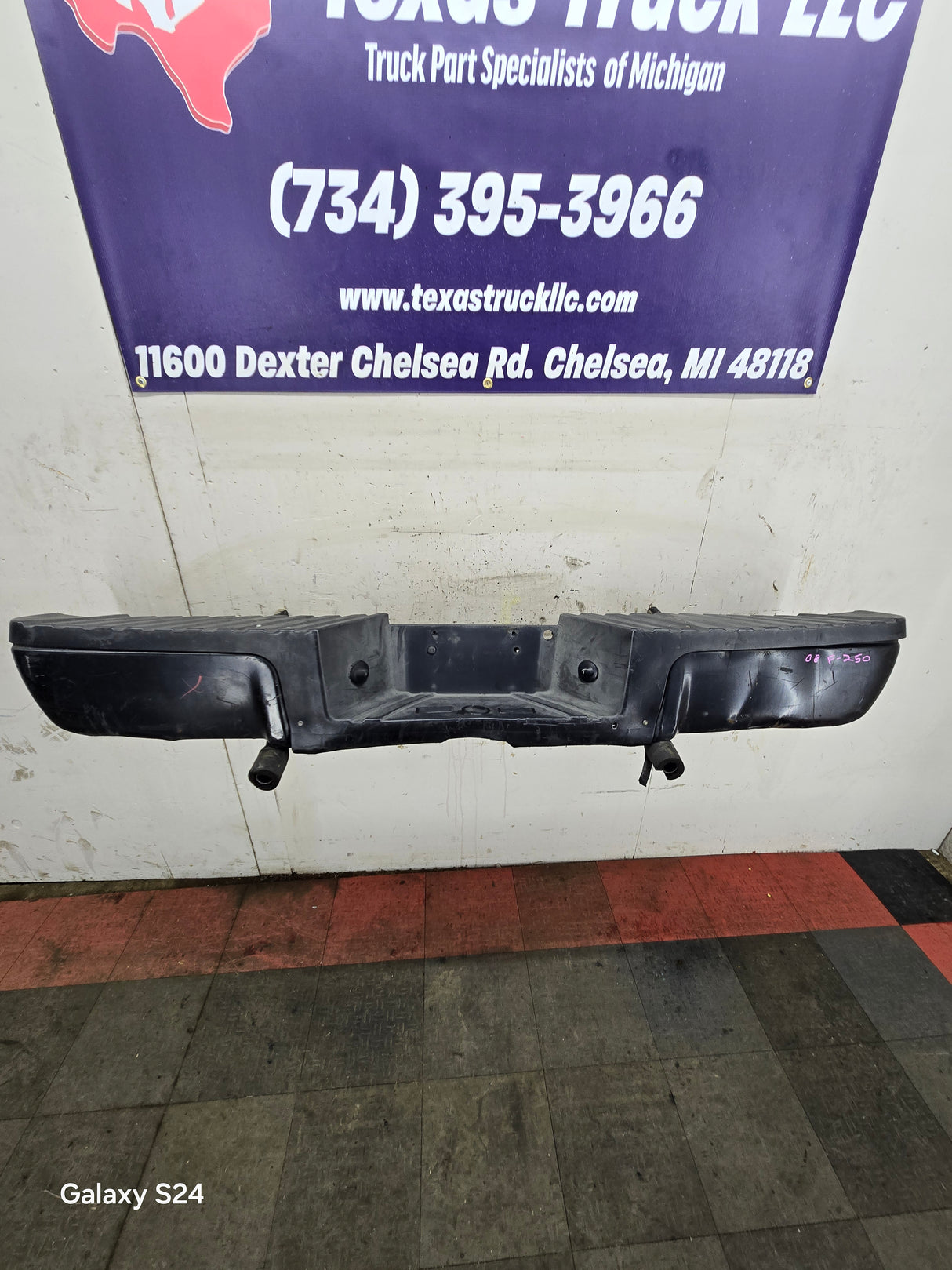 2008-2016 Ford Super Duty F250 F350 F450 F550 Rear Bumper C Grade