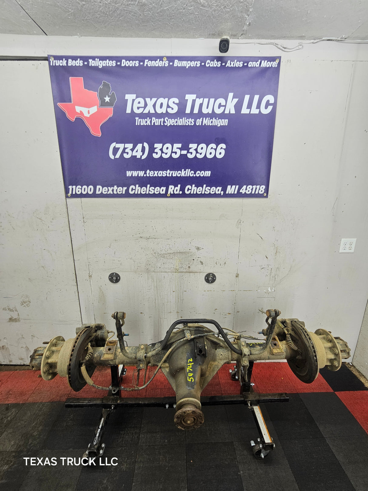 2008-2012 Ford Super Duty F350 Dually Rear Axle 4.10 Gear Ratio CAB CHASSIS 137k Miles