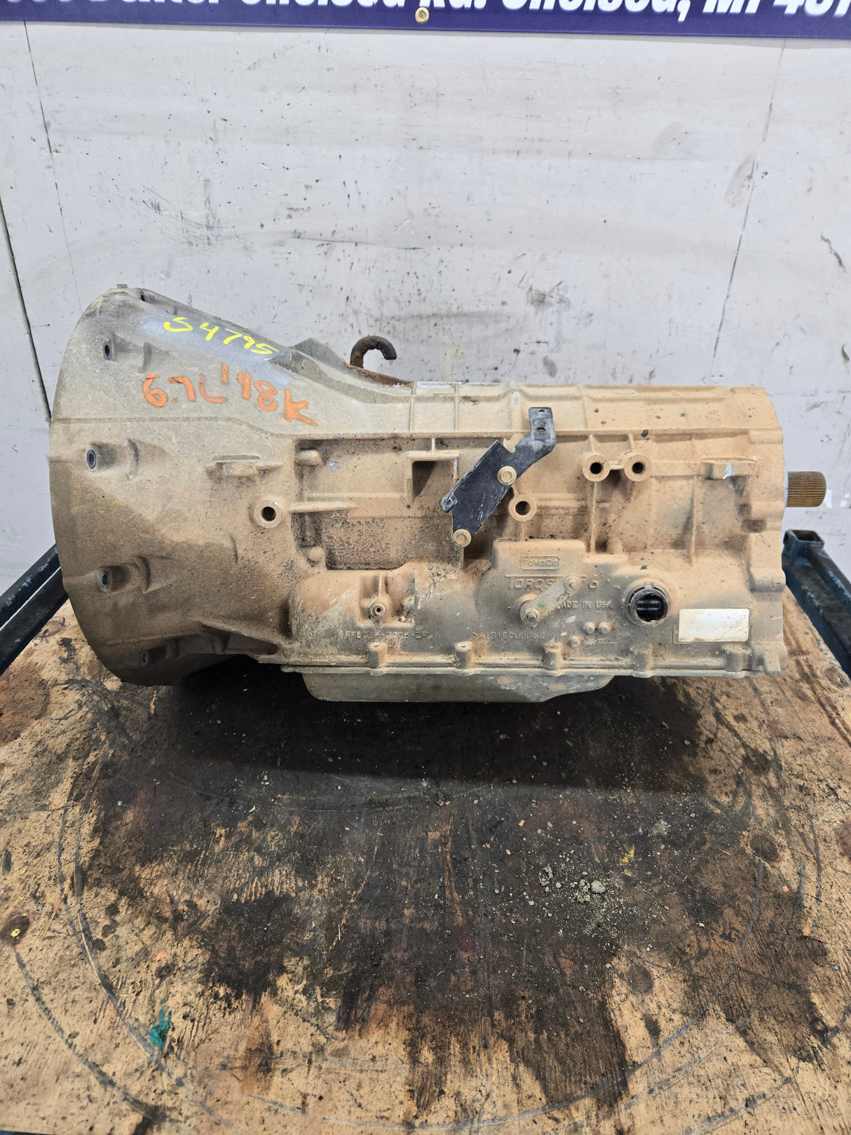 2011-2016 6.7L Power Stroke 6r140 Automatic Transmission 4wd 2wd Ford F250 F350 F450 F550 Super Duty RFBC3P-7006-EF 198k Miles