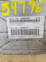2005-2007 GMC Sierra 1500 4.3L PCM YKYX / 12602801