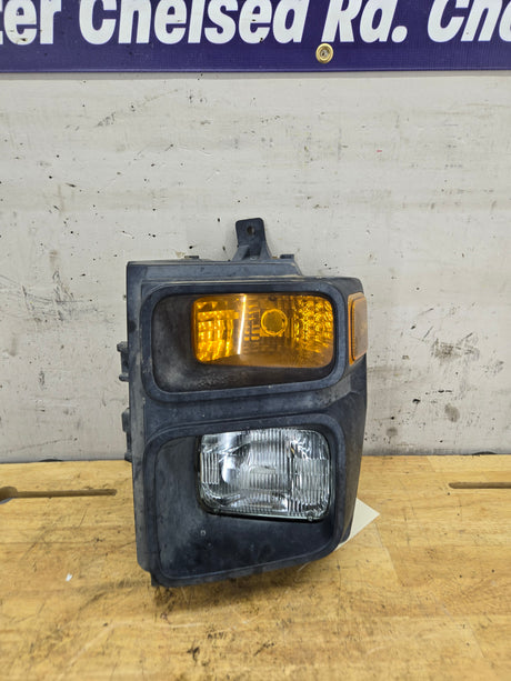 2008-2010 Ford Super Duty F250 F350 F450 F550 LH Driver Side Sealed Beam Halogen Head Light & Marker Light Bucket 7C34-13101-A