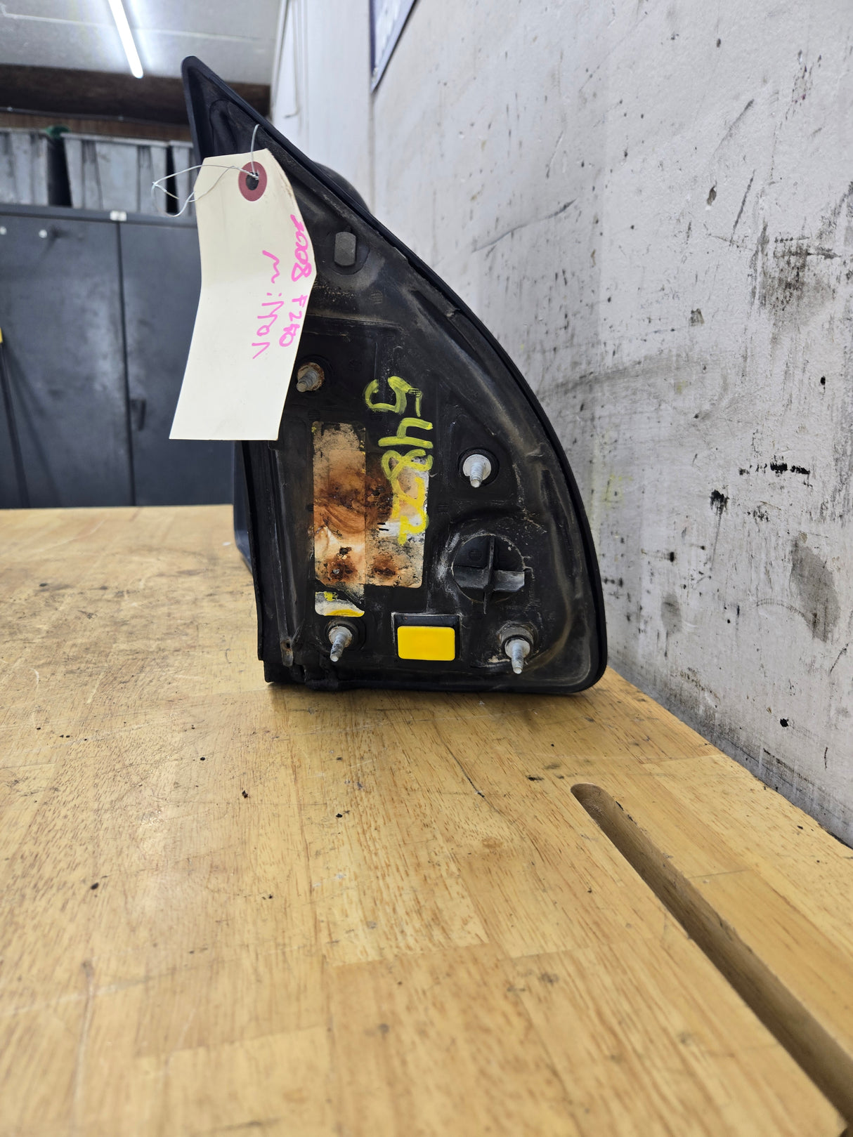 2008-2016 Ford Super Duty F250 F350 F450 F550 LH Driver Side Manual Towing Mirror OEM