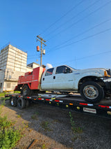 2006 Ford F-550 4wd Crew Cab, Cab & Chassis Dual Rear Wheel Rail Road Truck, Hydraulic Service Body - FULL PART OUT