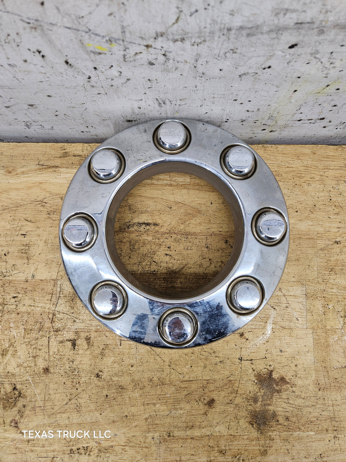 2008-2016 Ford Super Duty F250 F350 Front Hub Cap Chrome Center Cap 4x4 SINGLE REAR WHEEL 8 LUG