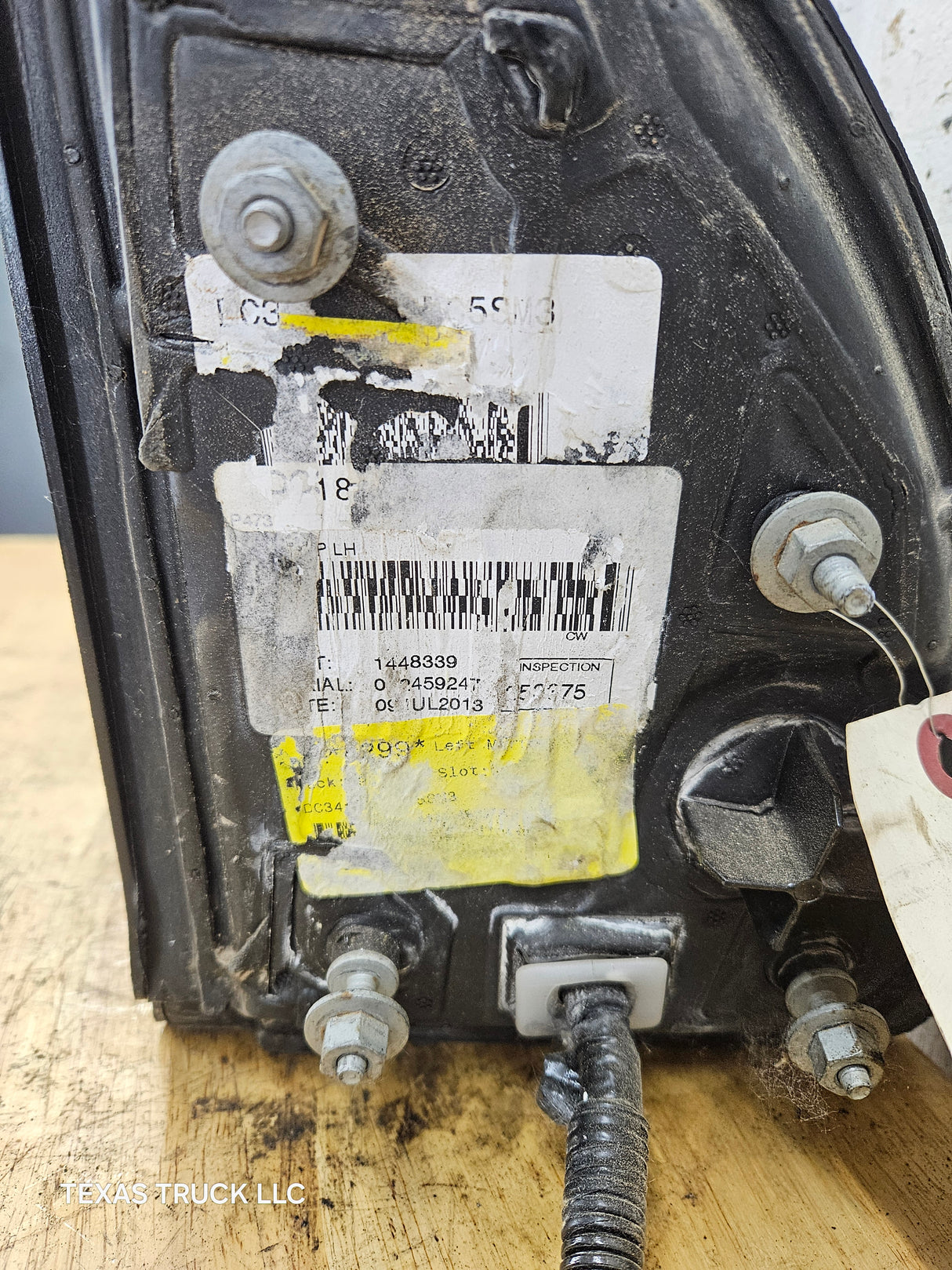 2008-2016 Ford Super Duty F250 F350 F450 F550 LH Driver Side Power Fold & Telescope Heated Towing Mirror OEM
