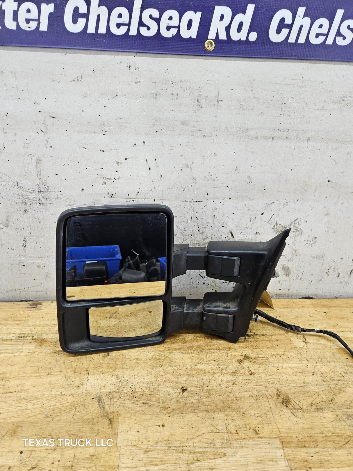 2008-2016 Ford Super Duty F250 F350 F450 F550 LH Driver Side Power Fold & Telescope Heated Towing Mirror OEM