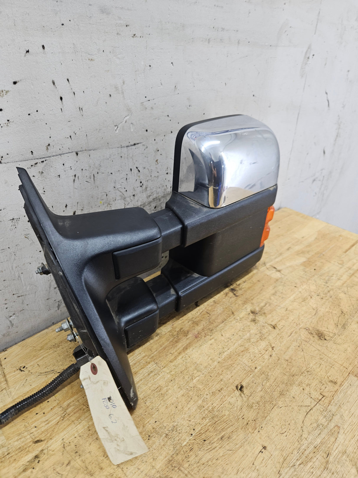 2008-2016 Ford Super Duty F250 F350 F450 F550 LH Driver Side Power Fold & Telescope Heated Towing Mirror OEM
