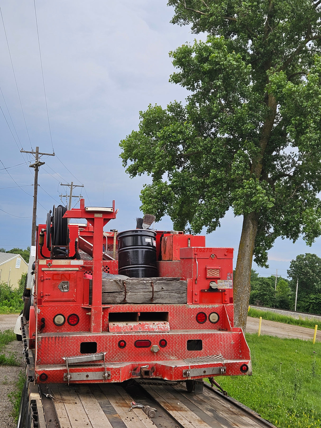 2006 Ford F-550 4wd Crew Cab, Cab & Chassis Dual Rear Wheel Rail Road Truck, Hydraulic Service Body - FULL PART OUT