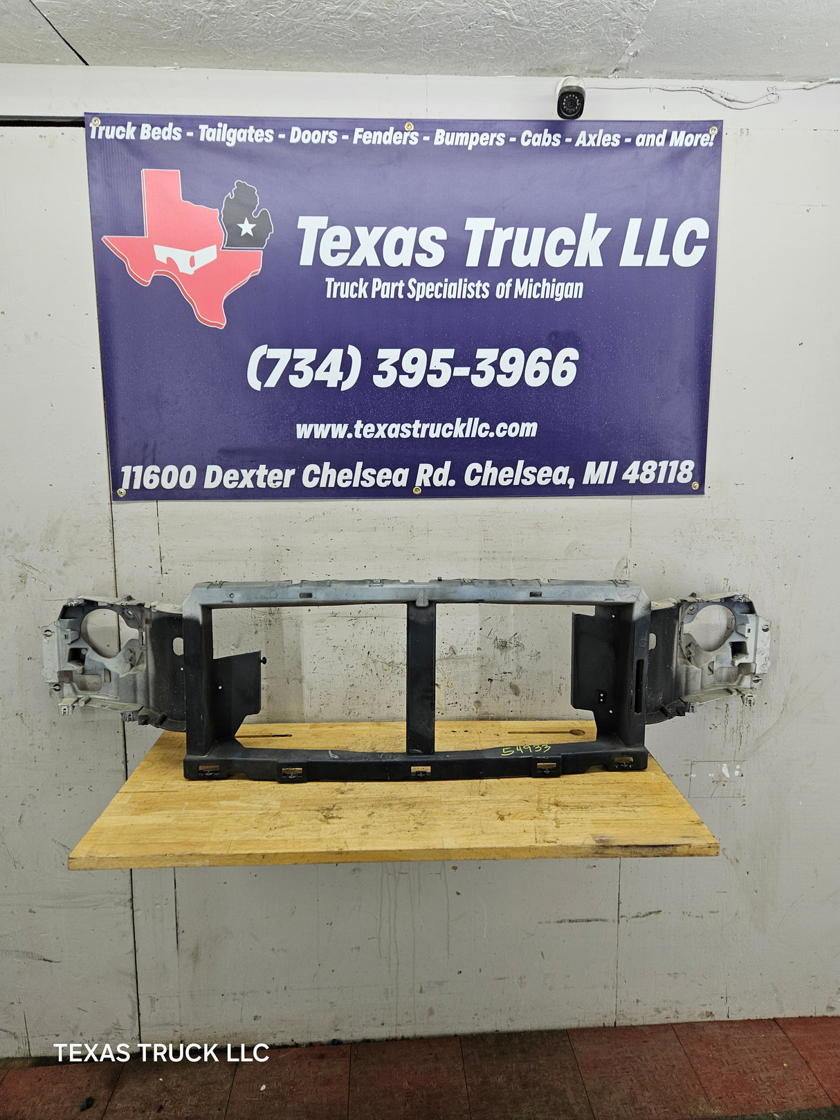 2005-2007 Ford Super Duty OEM Header Panel Grill Reinforcement F250 F350 F450 F550 6C34-8B041-AA 6C34-8BO41-AA
