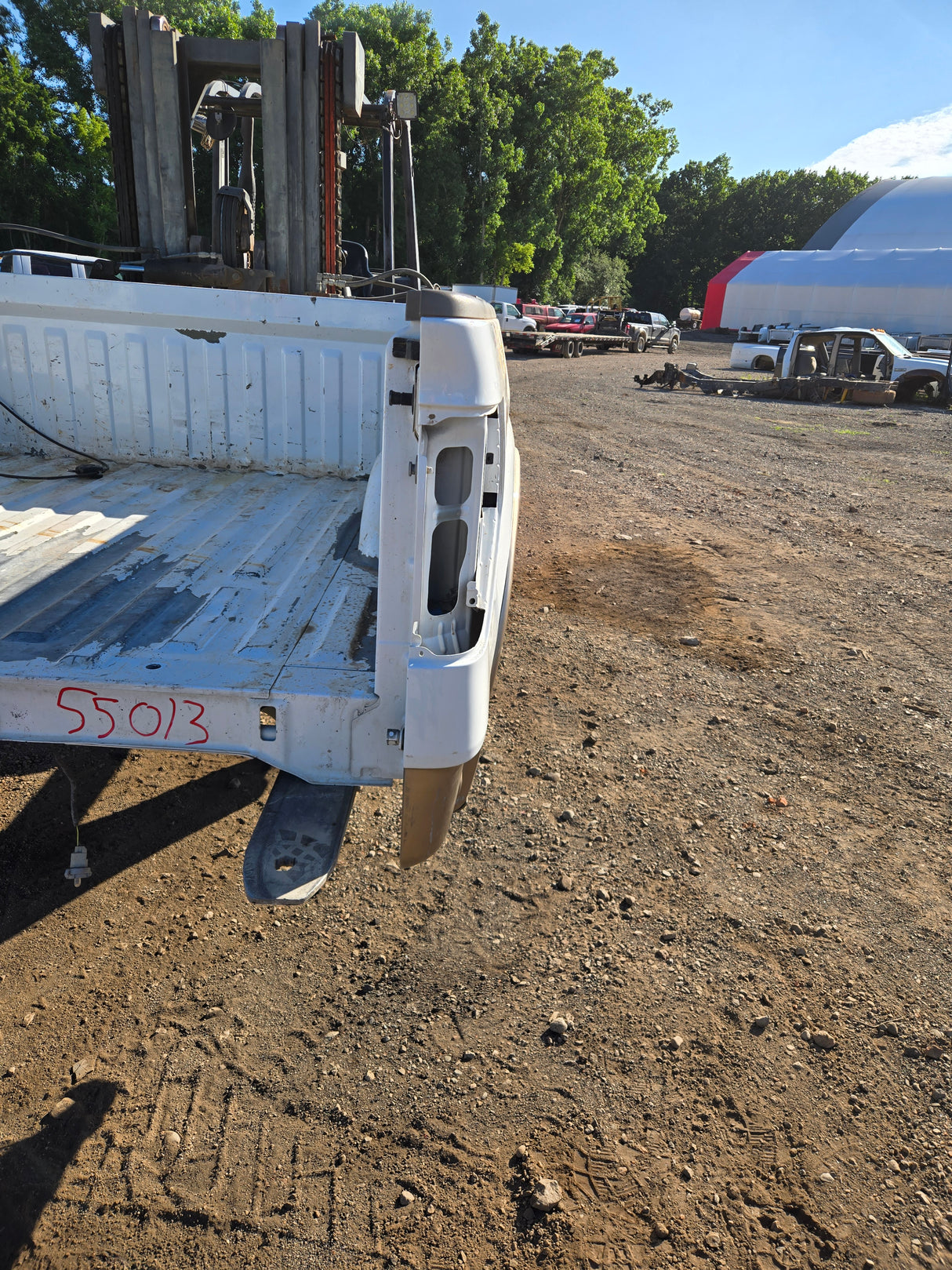 2009-2014 Ford F150 5' 6" Short Truck Bed - White & Tan