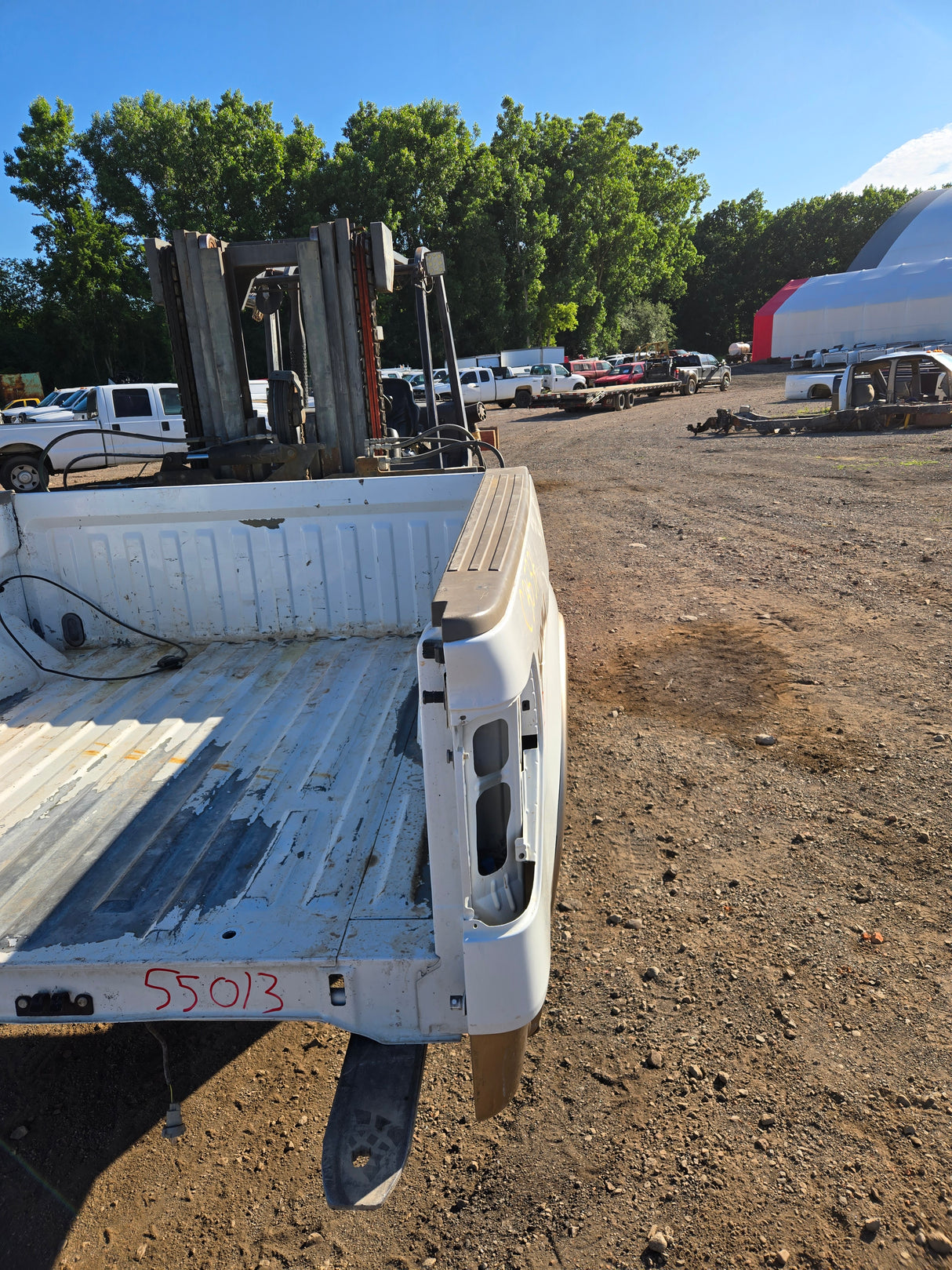 2009-2014 Ford F150 5' 6" Short Truck Bed - White & Tan