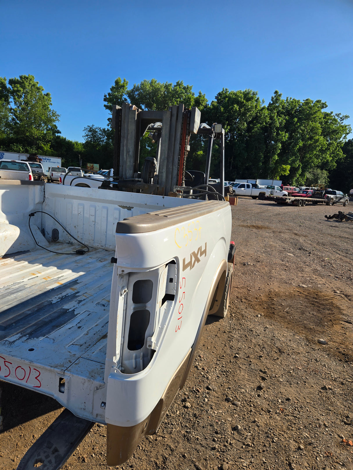 2009-2014 Ford F150 5' 6" Short Truck Bed - White & Tan