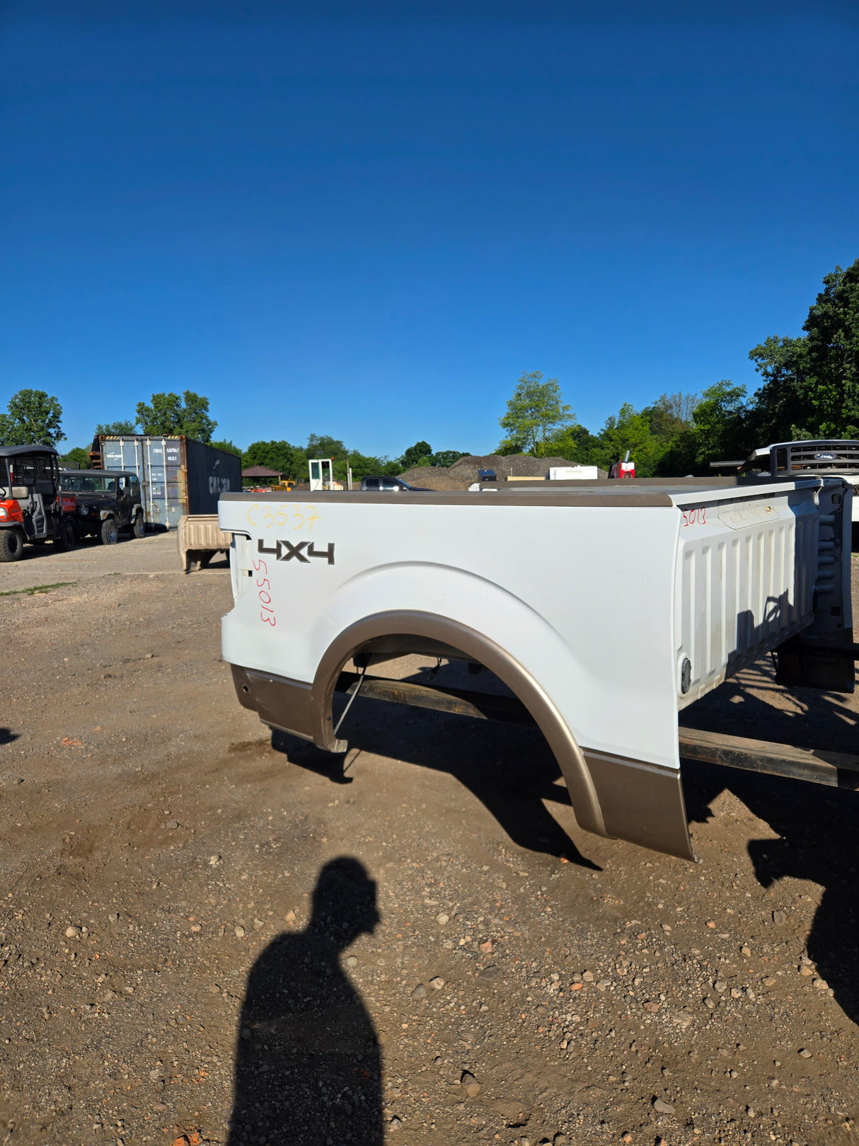 2009-2014 Ford F150 5' 6" Short Truck Bed - White & Tan