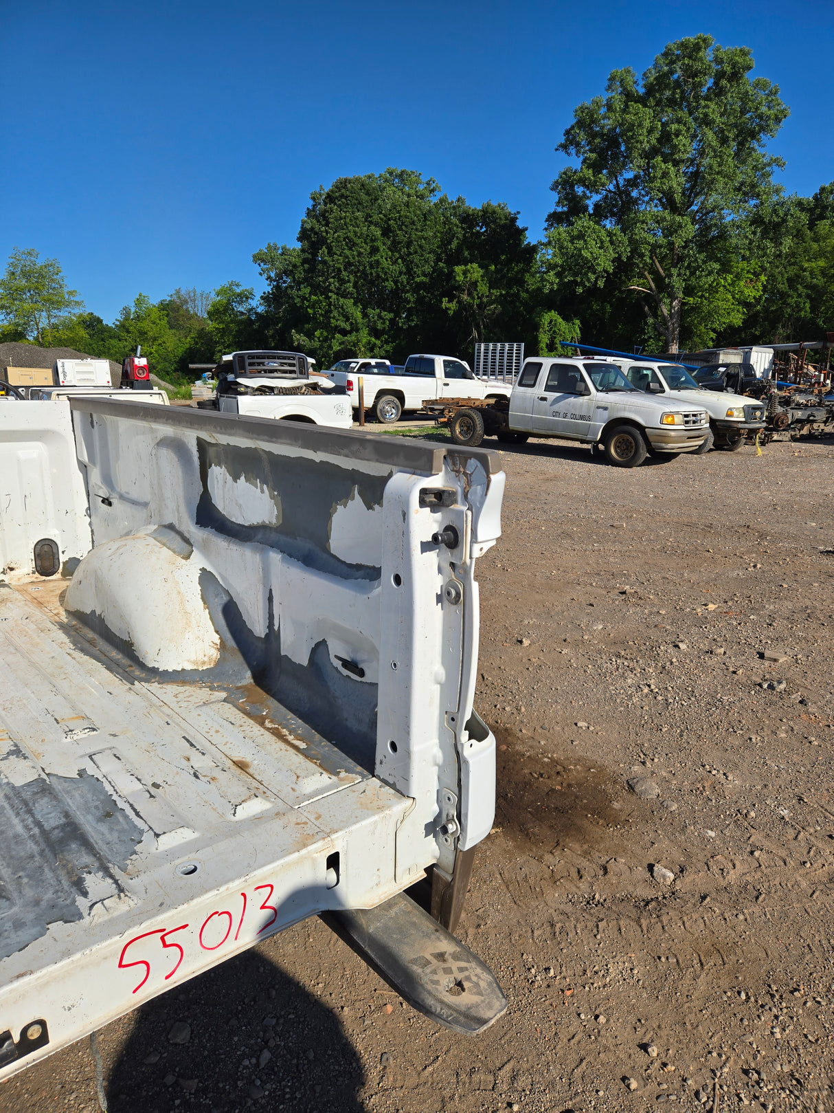 2009-2014 Ford F150 5' 6" Short Truck Bed - White & Tan